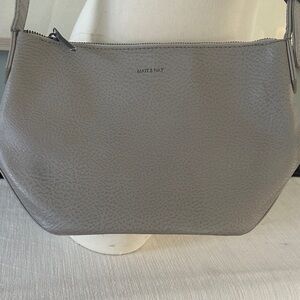 Matt & Nat Elegant Gray Shoulder Bag
